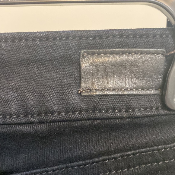 PAIGE Demin Verdugo Crop Jeans in Black - Picture 7 of 10